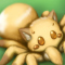 ★獲物を探すハエトリギツネ