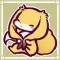 ★月を眺めるロップコャー