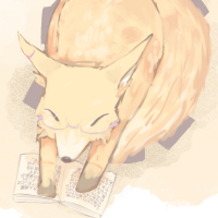★読書狐ニィナ+60