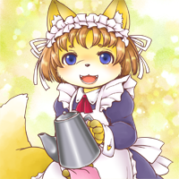 ★給仕の狐ルリ-200