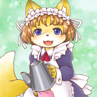 ★給仕の狐ルリ-200