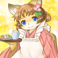 ★給仕の狐ルリ-200