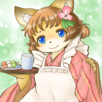 ★給仕の狐ルリ-200