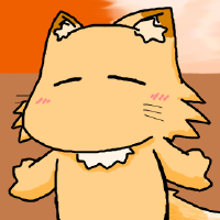 ★ぶらぶらする親仔狐-200