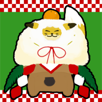 ★もこもこきつね-200