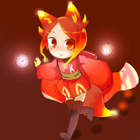 ★朧狐蛍火-200