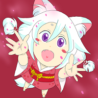 ★白狐シラユキ-200