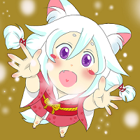 ★白狐シラユキ-200