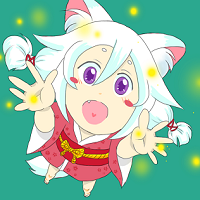 ★白狐シラユキ-200