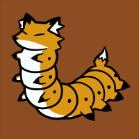 ★家畜化された蚕狐-200
