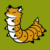 ★家畜化された蚕狐-200