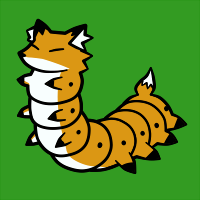 ★家畜化された蚕狐-200
