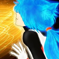★電波を見つめるちー-200