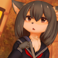 ★近所で見かけたさやちゃん-200