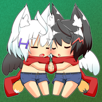 ★見つめるフギンとムニン-200