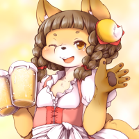★給仕の狐コハク-200