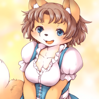 ★給仕の狐ルリ-200