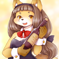★給仕の狐コハク-200