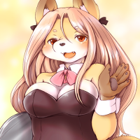 ★給仕の狐サンゴ-200