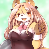 ★給仕の狐サンゴ-200