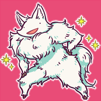 ★綿狐ぽぽんた-200