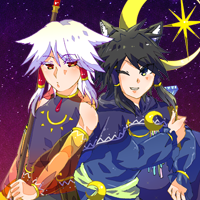★夕夜の魔術師ソワールとニュイ-200