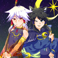 ★夕夜の魔術師ソワールとニュイ-200