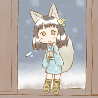★てぶくろがほしい雪ん狐-200