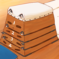 ★積みあがるとびば狐-200