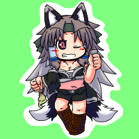 ★熊狼のようなしゃぐま-200