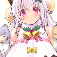 ★クリスマスケー狐-200