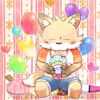 ★葉元狐たつお-200