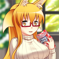 ★狐九長ケープ-200