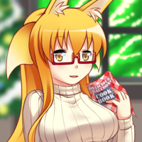 ★狐九長ケープ-200
