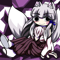 ★白黒狐コクテン-200