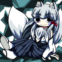 ★白黒狐コクテン-200