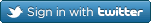 sign in with twitter